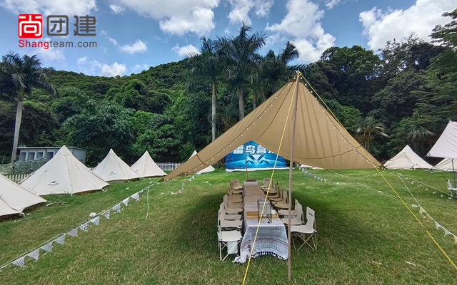 周末露營團建，輕松一夏